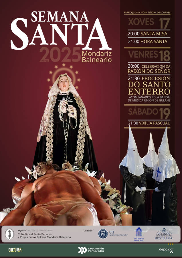 Semana Santa en Mondariz-Balneario 2025 Mondariz-Balneario